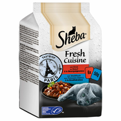 Sheba Fresh Cuisine Taste of Paris (MSC) 6x50 g - Govedina & bela riba