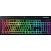 Tipkovnica RAZER BlackWidow V4 HyperSpeed, mehanicka, low profile Orange switch, RGB, UK Layout, crna, USB