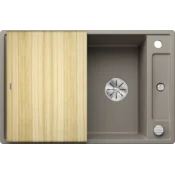 Blanco pomivalno korito AXIA III 45 S InFino SILGRANIT deska les, z daljin. prim. - TARTUFI