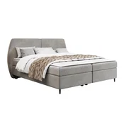 Boxspring krevet Stonecrest 110 (Wave 15) Bracni, Boxspring, Siva, 180x200, Tkanina, Basi a doghePodnicePodnice, 210x207x107cm