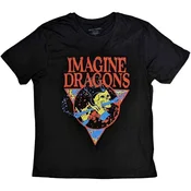 Imagine Dragons Skeleton Flute Black M Majica