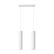 Sollux SL.0324 - Luster na sajli LAGOS 2 2xGU10/10W/230V bela