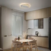 OSRAM LED-stropna svetilka ORBIS LAYERS, bela, 49 x 36 cm, CCT - Dnevna soba/jedilnica - Sodobni - Kovina