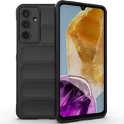 GS Ovitek za Samsung Galaxy M55 5G Gaming, odporen proti udarcem, črn