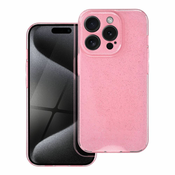 OVITEK ZA IPHONE 15 PRO HEYCASE GLITTER PINK