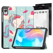 shumee Ovitek Alogy Book Cover Flip za Realme Pad Mini 87 Unicorn