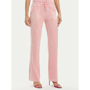 Juicy Couture Spodnji del trenirke Del Ray JCAP180 Roza Regular Fit