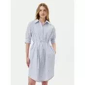 JOOP! Jeans Srajčna obleka Dua 30046173 Svetlo modra Relaxed Fit