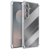 OEM Mayaxess, Silikonska zaščita za Galaxy S25 FE z okrepljeni kotički antišok, Prozorna, (5000274244)