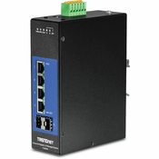 Trendnet TI-G642i Upravljano L2 Gigabit Ethernet (10/100/1000) Crno