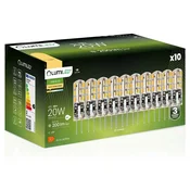LUMILED 10x G4 LED žarnica v kapsuli 2W = 20W 200lm 3000K topla svetloba 360° 12V