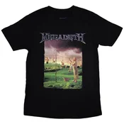 Megadeth Youthanasia Tracklist (Back Print) Black M Majica