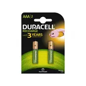 Punjive AAA baterije 750mAh Duracell 508143, 1/2