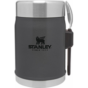 Termoposuda za hranu sa žlicom Stanley The Legendary - Charcoal, 400 ml