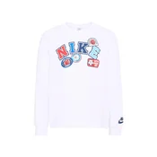 Nike Sportswear Majica modra / svetlo modra / rdeča