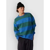 Rip Curl Disorder Stripe Crew Sweater riverside