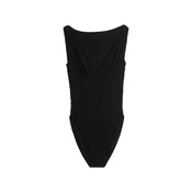 Norma Kamali Ženski bodi KK122BPL663001-BLACK