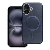 OEM Ohišje za iPhone 16 PRO MAX Gentleman Mag Cover, združljivo z MagSafe, temno modro