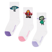 Nogavice INSIDE OUT 2 ACCCS-SS25-337PIO(3-PACK) Bela