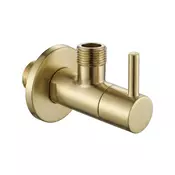 Kotnični ventil 1/2 x 3/8 Brush Gold