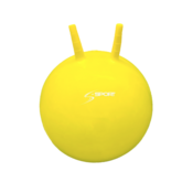 Žoga za skakanje, 45 cm, rumena - S-SPORT