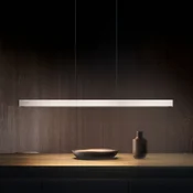 Trio Lighting LED viseča svetilka Donegal, nikljevo barva, dolžina 150 cm, CCT - Dnevna soba/jedilnica - Sodobni - nikelj - Kovina
