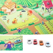 shumee Podloga za avto Sun Baby Ranch 120x80 cm