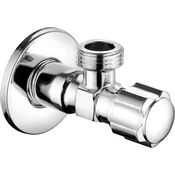 Bruckner Rohový vrtinasti ventil 1/2x3/8, kromiran, premium kvaliteta