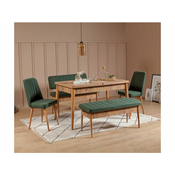 Hanah Home Produzeni set trpezarijskih stolova i stolica (5