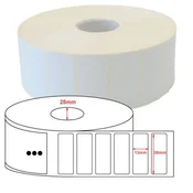 Od Ultimate 3000T bele barve, 38 x 13 mm, 4650 kosov/rola 880243-012D