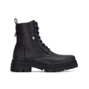 Refresh za ženske. 17301702-NEGRO Škornji 173017 črni (40), Črna, Ravna stran, 1 do 3 cm, Zip, Priložnostno