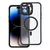 OEM Ohišje za iPhone 14 PRO MAX Full Matte Mag Cover, združljivo z MagSafe, črno