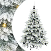 Vidaxl Umestno božično drevo med 150 LED Zelena 120 cm PE in PVC
