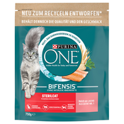 Purina ONE Sterilcat losos - 2 x 750 g