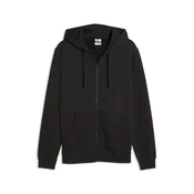 PUMA Essentials No. 1 Logo Full-Zip Hoodie Men, Men, Black, M
