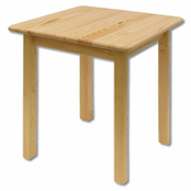 eoshop Jedilna miza ST108, 60x75x60, bor (dolžina: 60, barva lesa: jelša)