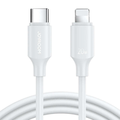 UNBRANDED Polnilni kabel Joyroom USB-C v Lightning, 20 W, 1 M - bel