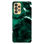 Silikonski prozorni ovitek za Samsung Galaxy A33 5G A336 - Dark emerald