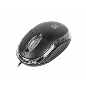 VIREO 2, Optical Mouse 1000 DPI, 3 Buttons, USB, Black, Cable 1,25m ( NMY-1983 )