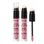 Deborah Easy Color Blush And Lipstick With Hyaluronic Acid 02 - Cold Rose (4 Ml)