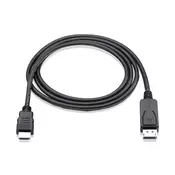 DisplayPort - HDMI kabel  2m SBOX