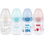 NUK steklenička first choice plus s kontrolo temperature 150 ml