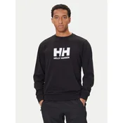 Helly Hansen Majica dugih rukava HH Logo 54583 Crna Regular Fit