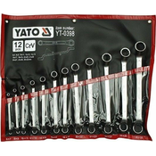YATO YT-0398 Set ključeva, Okasti, 6-32mm, 12 komada