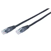 GEMBIRD Mrežni kabl 0.25m Cat5e U/UTP crni