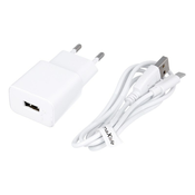 Maxlife MXTC-01 zidni punjač 1x USB 1A + USB-C kabel: bijeli