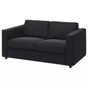 VIMLE Sofa dvosed, Saxemara crno-plava