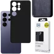 3MK Črno, matirano etui za telefon Samsung Galaxy S26 Ultra, trpežno ohišje, zaščita kamere – 3mk Matt Case Pro