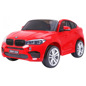 Licenciran avto na akumulator BMW X6M XXL - DVOSED - rdeč