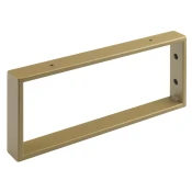 Nosilni nosilec 350x150x40mm, lakirano jeklo, zlata mat barva - Zlata mat barva - 4x15x35 cm - Sapho - 24 - Jeklo - 40 - 150 - 350 - 14